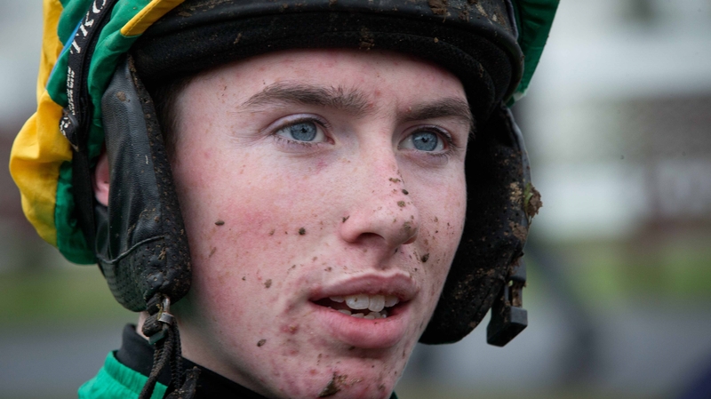 Jack Kennedy parted company with Bobbies Diamond in the opening Novice Chase