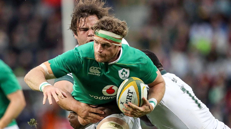 Jamie Heaslip is hoping to follow in the footsteps of Keith Wood
