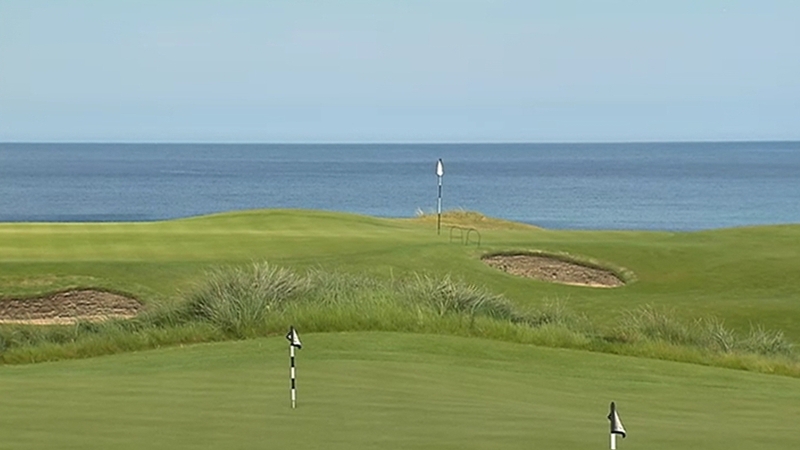 The Trump organisation wants to build a 3km coastal defence wall at its golf resort on the Co Clare coast