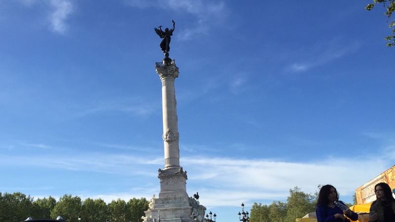 The Monument aux Girondins is located in the heart of the city and will overlook the Fan Zone during Euro 2016