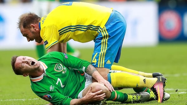 McGeady was introduced as a second half substitute against Sweden