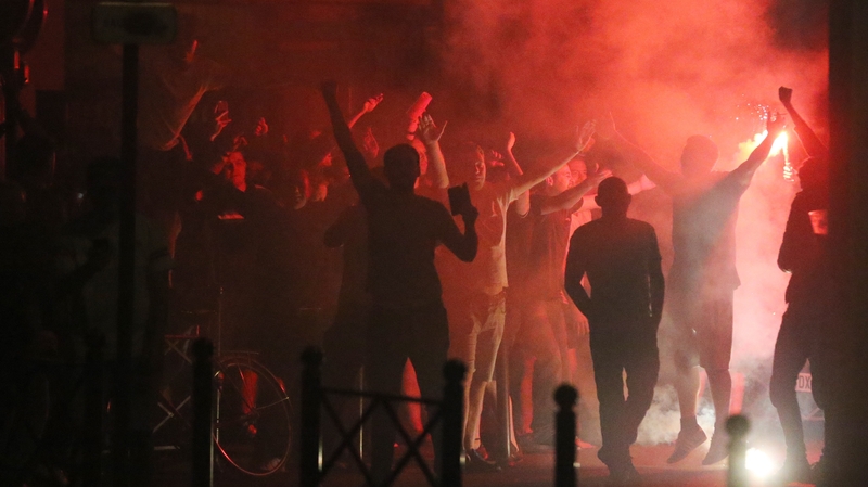 England fans in Lille for Euro 2016 charged by police after tense stand off