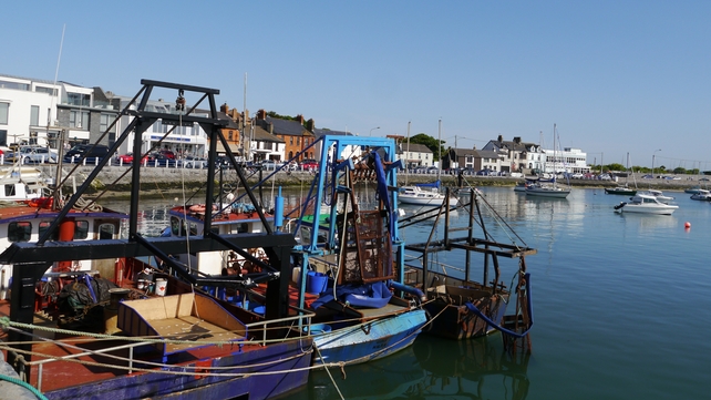 A view of Skerries harbour sent in by Seamus MacGiolla