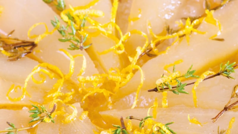 Pear, Honey & Thyme Tarte Tatin