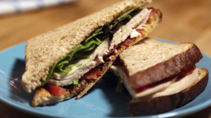 This Turkey Club Sandwich from Operation Transformation makes for a tasty but low-cal bite to eat.