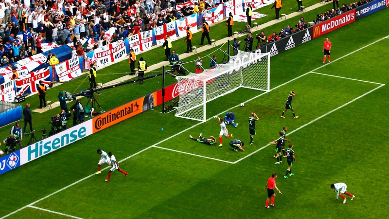 Daniel Sturridge celebrates his dramatic winner at Stade Bollaert-Delelis