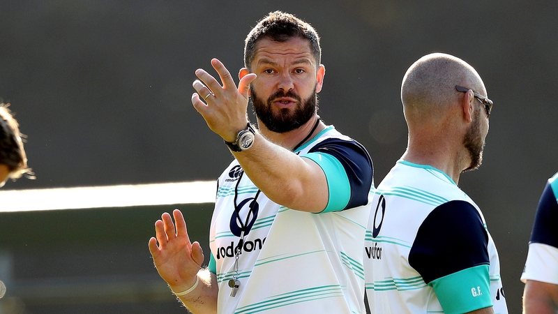Andy Farrell: 'If I didn't have it I wouldn't be being put forward for anything.'
