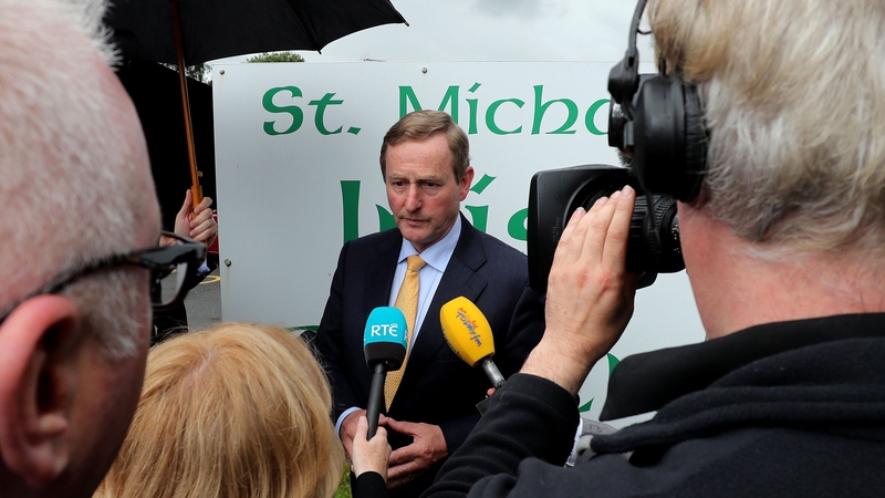 Enda Kenny had been due to hold a joint press conference with David Cameron but it has now been cancelled