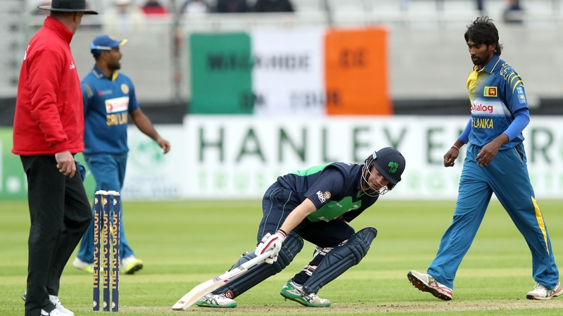 William Porterfield led Ireland with 73