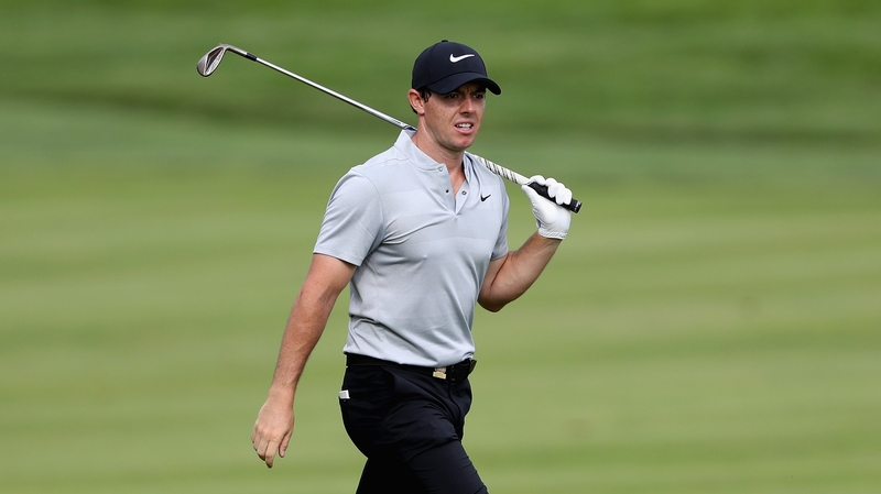 Rory McIlroy was able to nip off to the clubhouse to watch Northern Ireland beat Ukraine