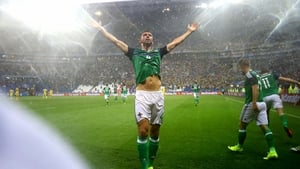 McAuley soaks up the fans adulation