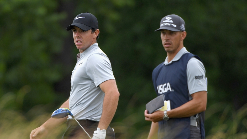 McIlroy is seven shots off the pace