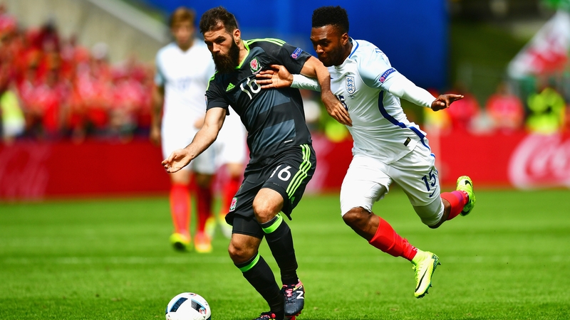 Joe Ledely in action against Daniel Sturridge