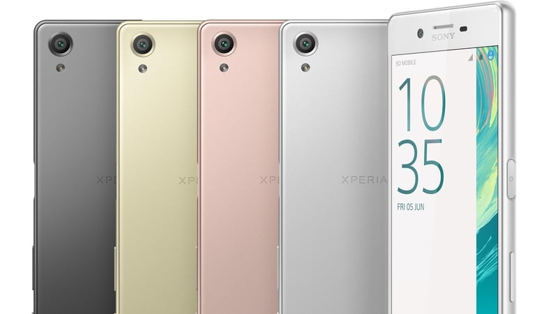 There are four handsets in the new X range.