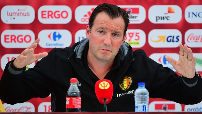 Wilmots was in defiant mood ahead of Belgium's clash with Ireland