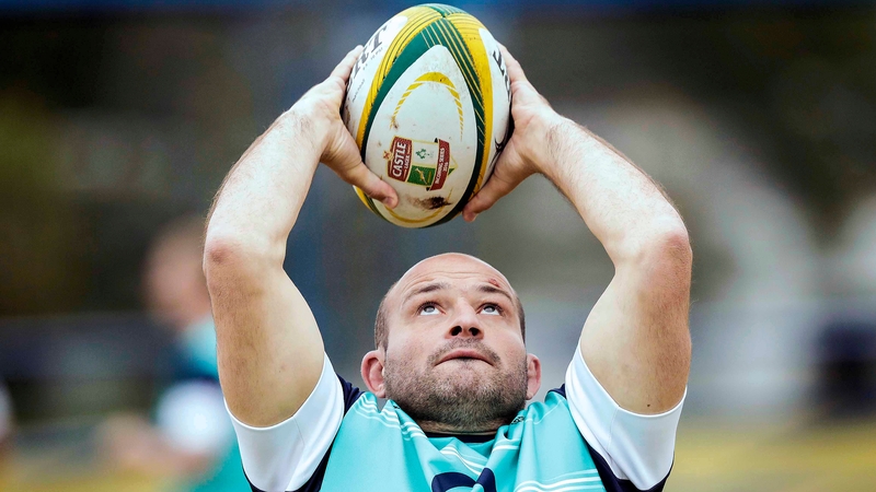 Rory Best led the Ireland side through their final preparations ahead of the Ellis Park showdown