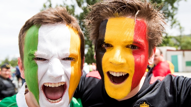 It was Belgium in Bordeaux up next