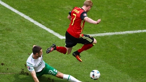 Kevin de Bruyne caused Ireland plenty of problems