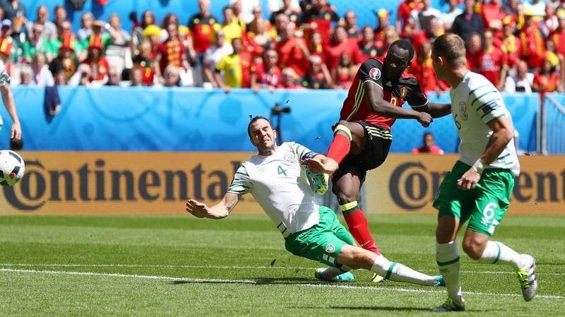 Romelu Lukaku bagged two goals in a polished Belgian performance
