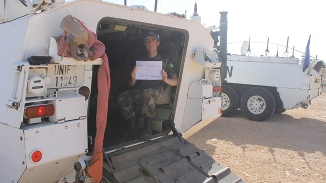 Cpl Christopher Hennessy: "Happy Father’s Day to my dad, Christy Hennessy."