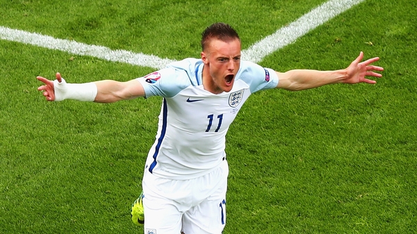 Jamie Vardy has won 11 caps for England