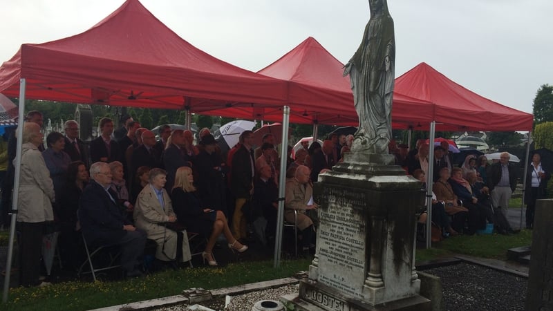 Members of the Costello family were joined by Minister for Jobs Mary Mitchell O'Connor and representatives from the worlds of law and politics