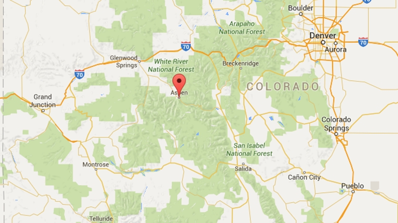 The boy was mauled while playing in his yard in a rural area northwest of Aspen, Colorado (Pic: Google Maps)