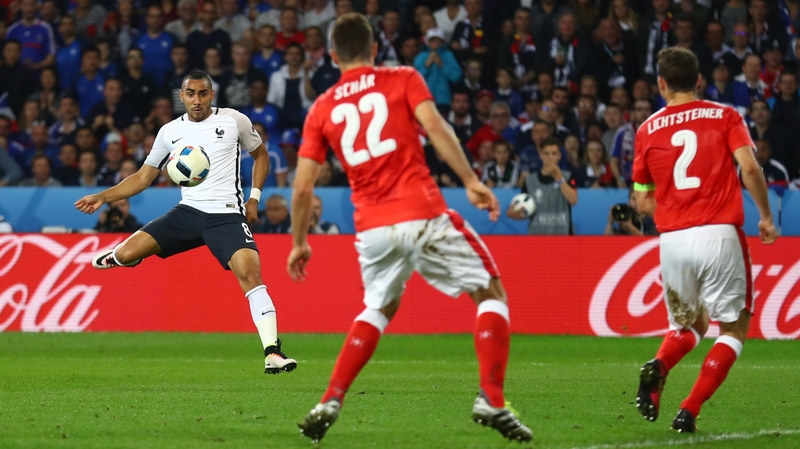 Dmitri Payet has France's best chance of scoring