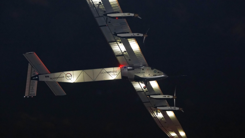 The voyage marks the first solo transatlantic crossing in a solar-powered airplane