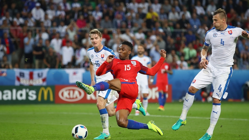 England created little against the Slovaks
