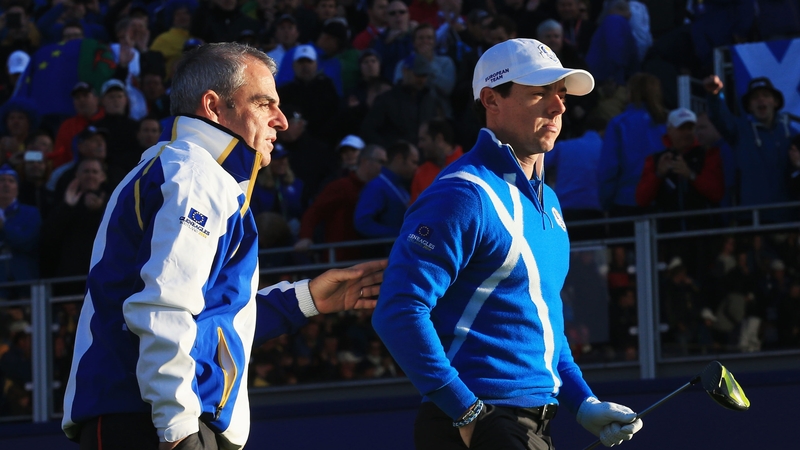 Paul McGinley will now have to plan without Ireland's leading player at the Rio event