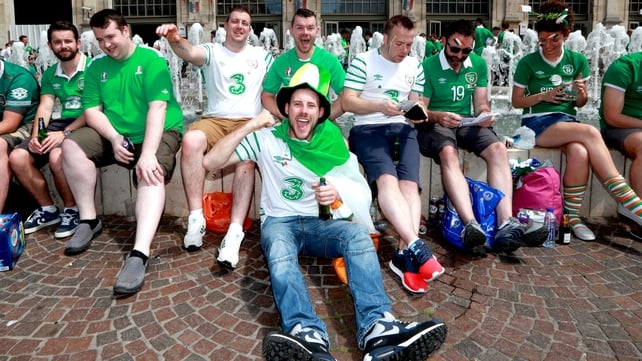 Sit down for the Boys in Green...