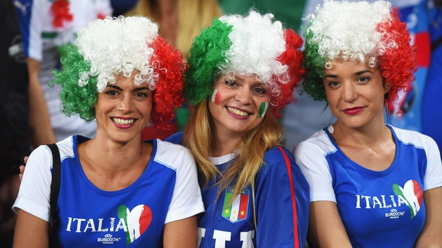 But the Italian wig game is strong...