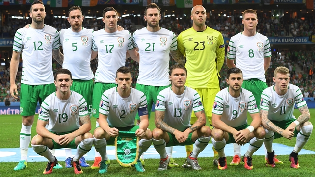 Ireland looked focused...