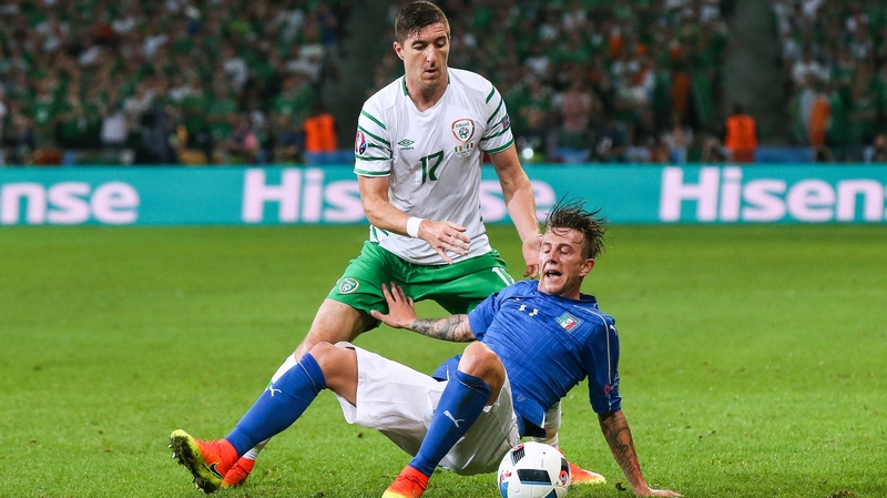 Ward picked up the ankle injury against Italy