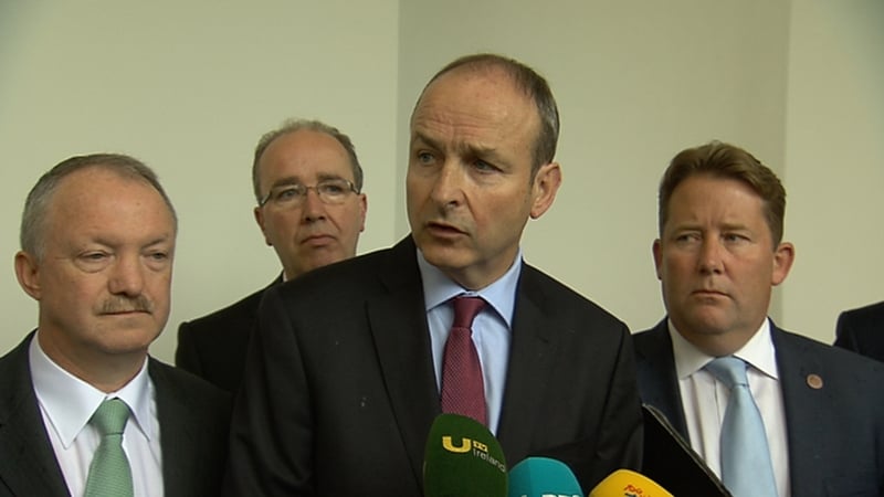 Micheál Martin has called for an urgent national plan to deal with the 'slow-motion crash'