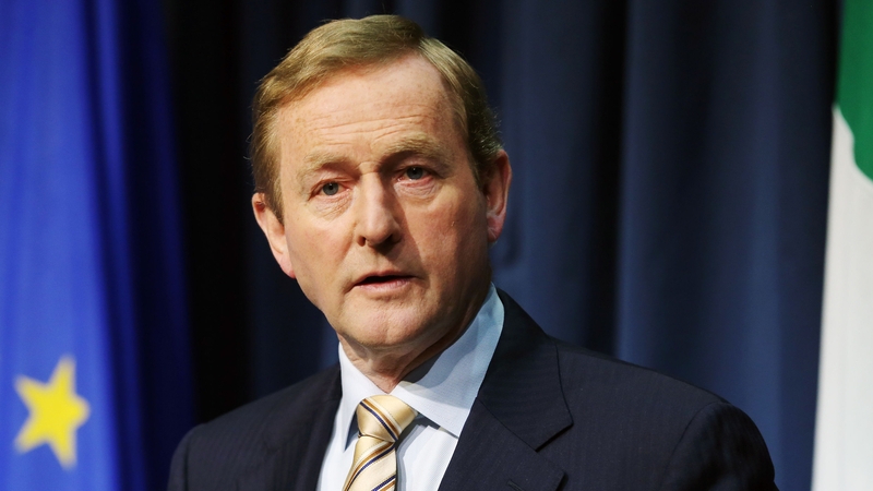 Enda Kenny says the Dáil will be recalled on Monday