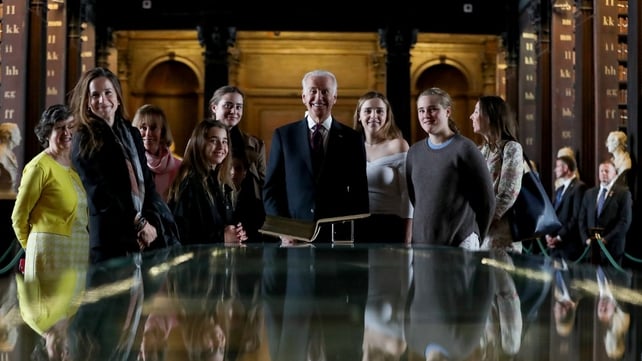 Mr Biden and his family are on a six-day trip to Ireland