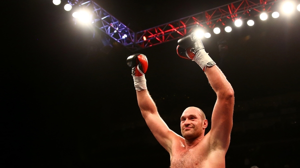 Tyson Fury is eyeing a comeback to the ring