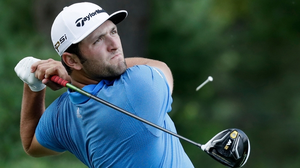 Jon Rahm is tied for top spot with Billy Hunter III
