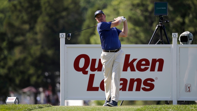 Ernie Els hit a -6 third round