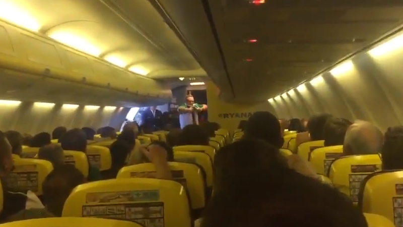 The captain said he thought he would come out and chat to fans face to face because it was such a 'special occasion'