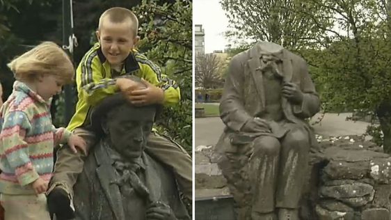 Pádraic Ó Conaire Statue, Galway
