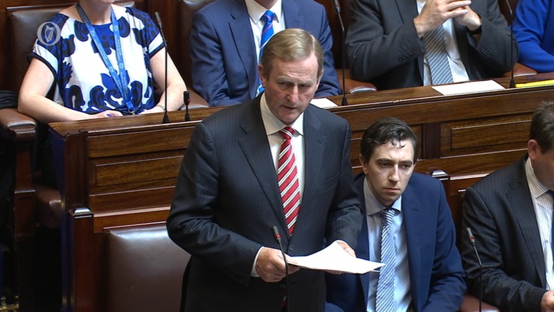 Enda Kenny told the Dáil that negotiations on withdrawal of Britain from the EU are unlikely to commence yet