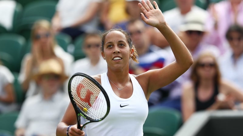 Madison Keys reached the quarter-finals at Wimbledon for the first time last year