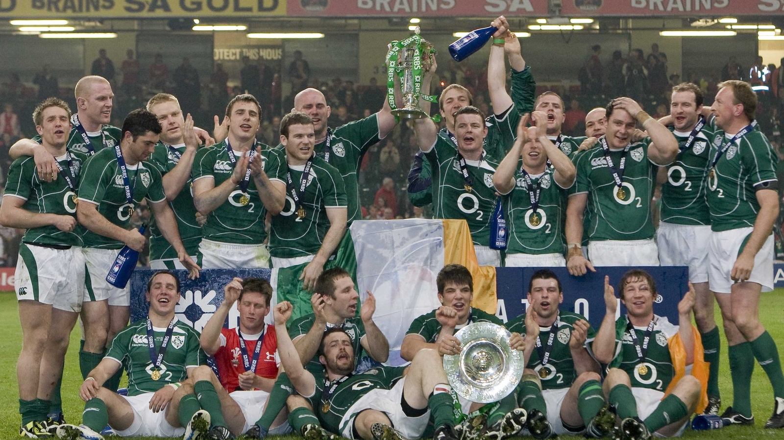 The 2009 Grand Slam winning Ireland team