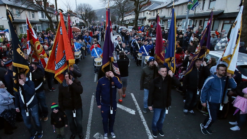 Orange Order members have been protesting at Twadell Avenue since the summer of 2013