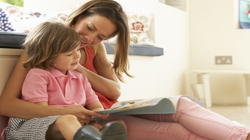 Books over tablets, says Dr Shane Bergin.‘Being read to is a very human experience and it’s profound the effect that can have on us.’
