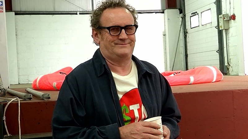 Meaney on the set of Halal Daddy - "Martin's a complete bull*******, which I love"