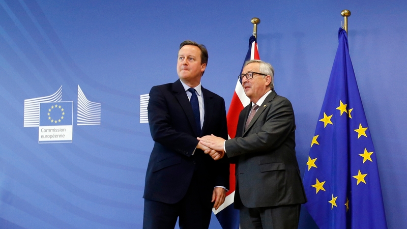 David Cameron said he did not regret holding the referendum